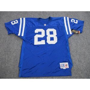 Marshall Faulk Indianapolis Colts‎ Jersey Mens 52 Blue NFL Wilson Pro Line NEW